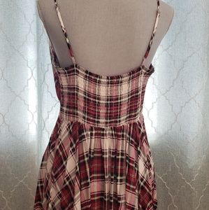 Aeropostale Dresses - Aeropostale Tartan Spaghetti Strap Skater Dress XL Aeropostale Dresses - Aeropostale Tartan Spaghetti Strap Skater Dress XL